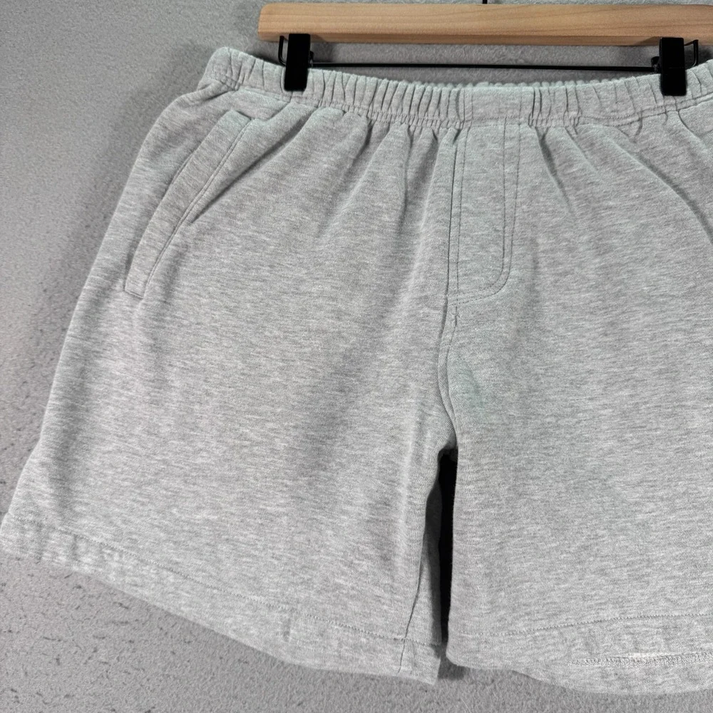True Religion Relaxed Jogger‎ Shorts Men Medium Gray Comfort Classic Athleisure